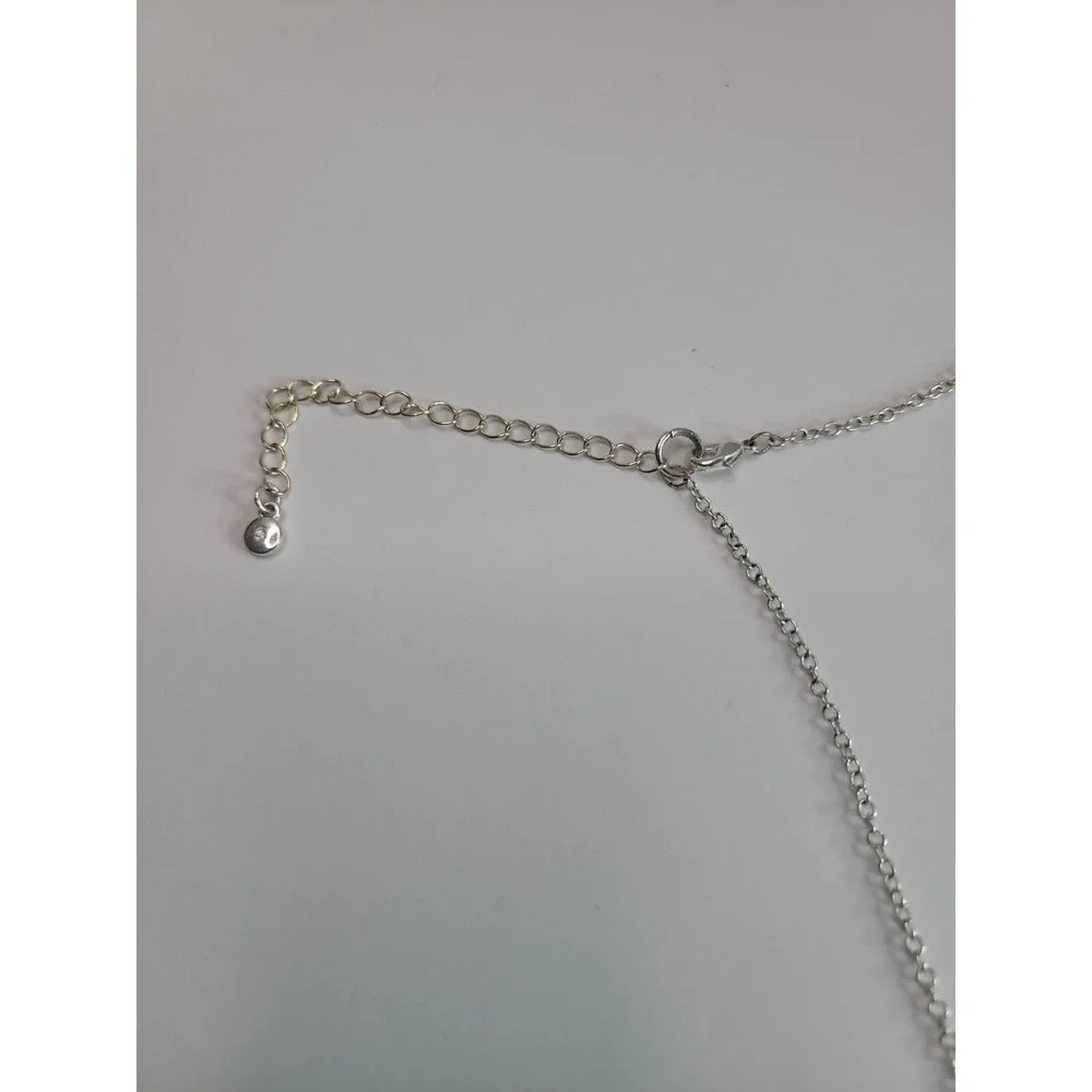 Long Mixed Metal Leaf Station Necklace Gold Silver Tone Openwork‎ Leaves